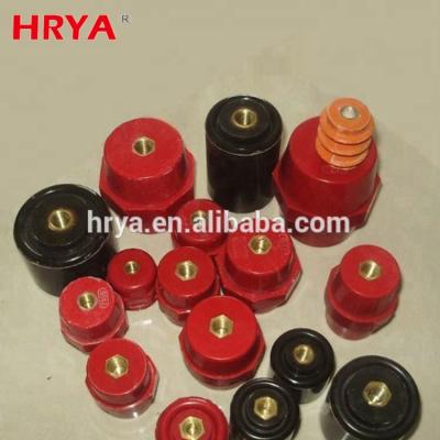 China LOW VOLTAGE Drum Busbar Insulator, SM Type Insulator Busbar Post Insulator Busbar Red Color Insulators for sale