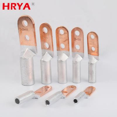 China Purple Copper Cable Lug Connector Copper Material Spade Insulated Terminal for sale