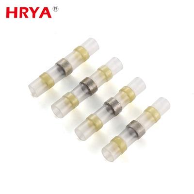 China BHT High Quality Battery Cable Connectors Butt Solder Splice Heat Shrink Heat Shrink Cable Butt Connector Terminal for sale