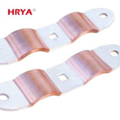 China Overhead High Temperature Silicone Insulated Flexible Braided Wire Copper Braid for sale