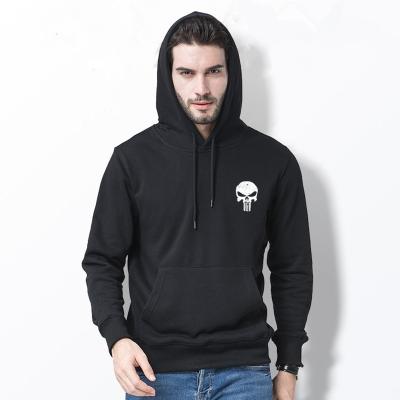 China Anti-wrinkle Punishers Printed Fleece Pullover Hoodies Men/Women Casual Skull Streetwear Hooded Sweatshirts for sale