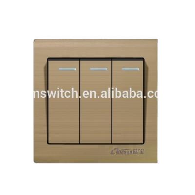 China 1mm steel frame new model aluminum PC and switch electric champagne electric switch for sale