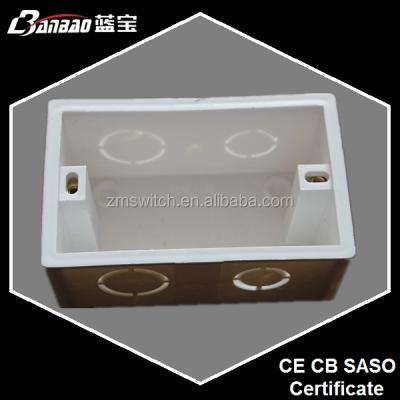 China PVC 118 switch box for flux installation for sale