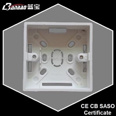 China 86 Type Fire Resistant Plastic Outdoor Switch Socket Box for sale