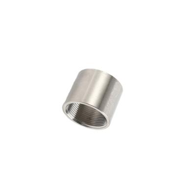 China Stainless steel iron made in China stainless steel internal threaded pipe connection through main internal thread connection for sale