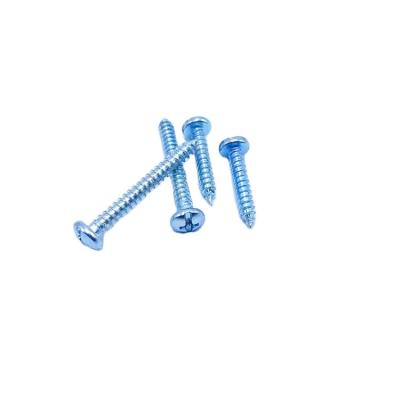 China DIN7971 Zinc Plating Pan Round Head Self Tapping Self Tapping Screws for sale