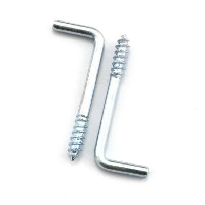 China Truss Galvanized Screw Hook L Hook 7 Shaped Screw Hook for sale