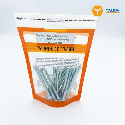 China YALIDA Excellent Phillips Flat Head Flat Wood Screw Furniture Wood Torx Screws for sale