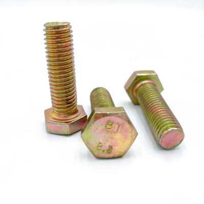 China Wholesale din933 HEX Factory Connectors Bolt Fasteners Support Customized High Strength Bolt Nuts for sale