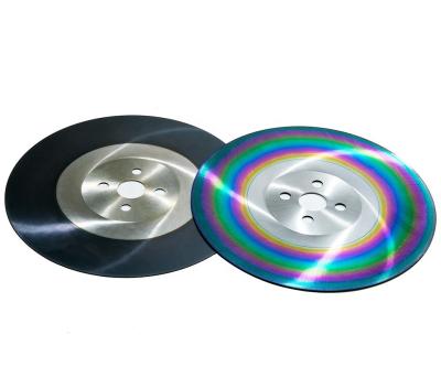 China Cold PRESS Process Type HSS DMo5 TiAlN Coating Steel Cutting Circular Saw Blade for sale