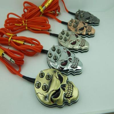 China Tattoo Foot Pedal Kissure Tattoo Skull Tattoo Foot Pedal Kit Switch Control Tattoo Wholesale Supplier for sale