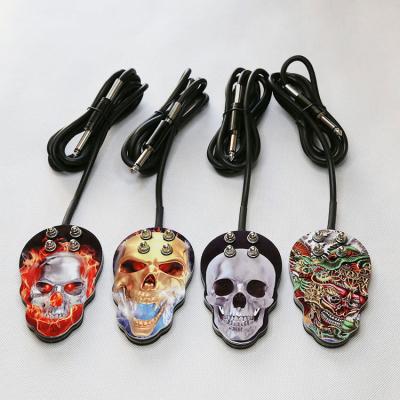 China Tattoo Foot Pedal Kissure Anti Slip Tattoo Foot Switch Pedal Thick Cable For Tattoo Power Supplies Print Custom Logo Chic Style for sale