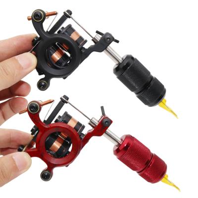 China New Kissure Coil Tattoo Machine Mount Tattoo Machine Kits Permanent Zinc Alloy Electroplating Tools for sale