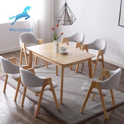 China (Others) Factory Price Adjustable Cheap Luxury Dining Room Furniture (Others) Set Wooden Expansive Dining Table With Low Price for sale