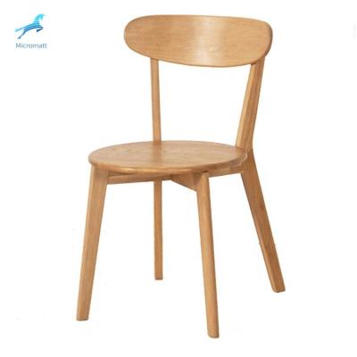 China Wholesale Ins Style Solid Wood Log Solid Wood Dining Room Furniture Solid Wood Chair With Cheap Price for sale