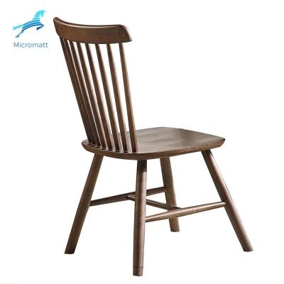 China hot sale wegner style home furniture solid wood color dining room nordic brown solid wood chair in low price for sale