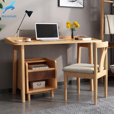 China Wholesale Nordic Customizable Wood Room Furniture Color Solid Wood Solid Wood Study Single Table for sale