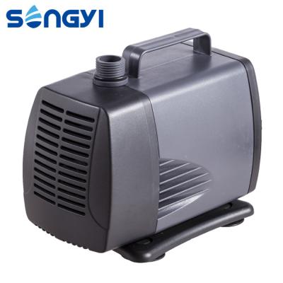 China Construction of ABS plastic power 100W garden pond easy to take strong water pump with 3 kind of burr spout for sale