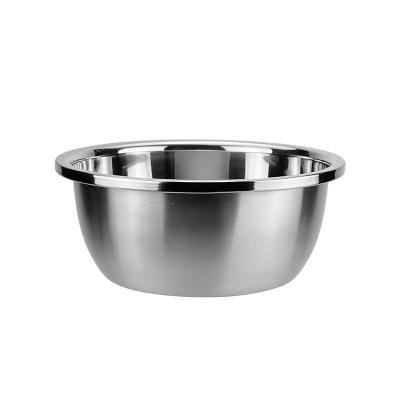 China High Sustainable Mirror Polished Drum Shaped Stainless Steel Mixing Bowl Oil Plunge Basin for sale