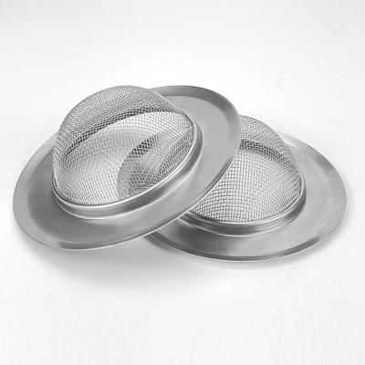 China Viable Factory Heads Stainless Steel Kitchen Sink Strainer Bathroom Shower Drains Cover Sink Strainer for sale