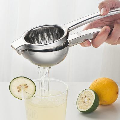 China Custom Viable Manual Fruit Citrus Juicer Stainless Steel Aluminum Alloy Stainless Steel Lemon Lime Squeezer Orange Squeezer for sale