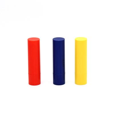 China Super Quality ABS POM Round Cosmetic Packaging Empty Lip Balm Tubes Lip Balm Stick Tubes Cosmetic Packaging Tube for sale