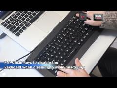 EMC USB Rugged Military Backlight Keyboard 87 Keys With Stroke 1.50mm