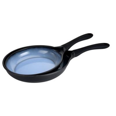 China Viable Different Size Non-Stick Cookware Set Frying Pan Frying Pan With Low Multicolor Price for sale