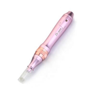 China Anti-puffiness electric micro needle derma pen,Derma pen for wrinkle removal skin rejuvenation for sale