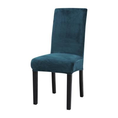 China Chinese factory durable dining chair cover with factory price velvet chair cover for sale