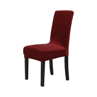 China Chinese factory durable dining chair seat cover with factory price velvet chair cover for sale