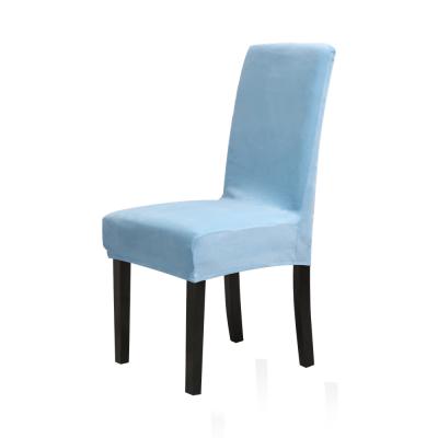 China Durable hot sale spandex chair cover with lowest price velvet chair cover for sale