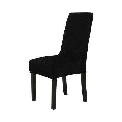 China Plain Factory Cheap Price Removable Chair Seat Cover With Factory Price Velvet Chair Cover for sale