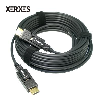 China Camera HDMI Cable 10m 20m 30m 50m 100m Optical Fiber Support 4K for sale