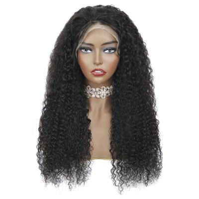 China Brazilian Virgin Hair 360 Lace Front Wig 12A 180 Density Brazilian Curly Curly Full Lace Wigs Headband Real HD For Color Women for sale