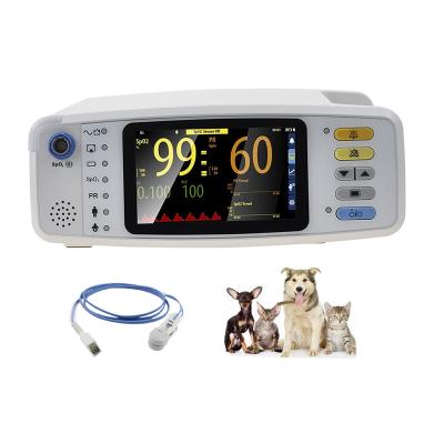 China Portable Handheld Clinic Pulse Oximeter Vet Medical Animal Vital Signs Monitor for sale