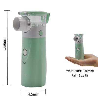 China For Asthma Silent Portable Adult Mini Nebulizador Mesh Inhaler Mesh Ultrasonic Nebulizer Handheld Rechargeable Handheld Electric Child Home Use for sale