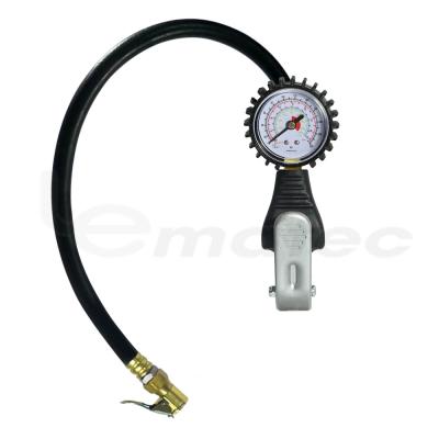 China Tire Inflator LEMATEC Vehicle Tools Dia Pressure Gauge Portable Car Mini Tire Inflator Air Compressor for sale