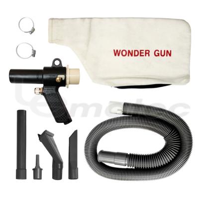 China Vacuum Blow And Air Blow Pneumatic Power Removing Dust Wonder Quick Coupler Vacuum Gun for sale