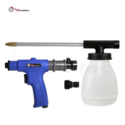 China Blowing/cleaning gun high pressure jet motor with water jet gun 1000ml Taiwan made blow blaster kits for sale