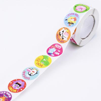 China Wholesale Classic Customization Online Water Proof New Kids Cartoon Sticker Children Animal Stickers for sale