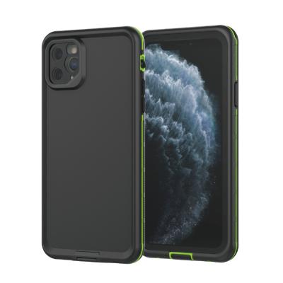 China Unique Oxterlai For iPhone11Pro Max Color Box High Quality Mobile Phone Covers Cell Phone Waterproof Case IP68 Plastic Universal Material for sale