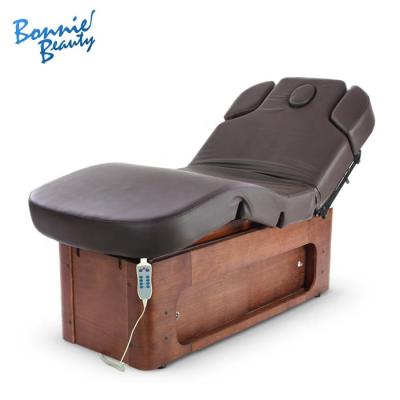 China Wooden Massage Table Five Stars BonnieBeauty Electric Massage Bed for sale