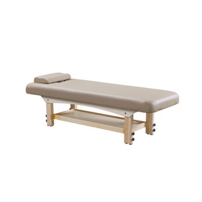 China Morden Non-Electric Massage Bed Beauty Bed Bonnie Beauty Wooden Massage Tables for sale