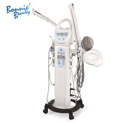 China 10-in-1 Steam and Skin Microdermabrasion Revitalizer Machine, Multi-Use Facial Machine with Diamond Tip on Rolling Cart - BonnieBeauty for sale