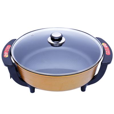 China Temperature Adjustable Wholesale Round Electric Pizza Pan for sale