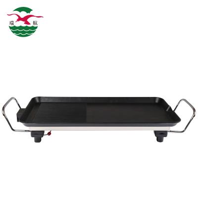 China Hotel Electric Die-Cast Aluminum BBQ Grill Pan for sale