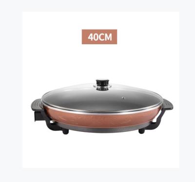 China Household Amazon Hit Non Stick Frying Pan Electric Frying Pan With Lid for sale