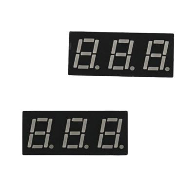 China 7 Segment 3 Indoor High Quality Outdoor Digit Led Counter for sale