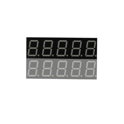 China Indoor Common Cathode Red 7 Segment Led Display for sale